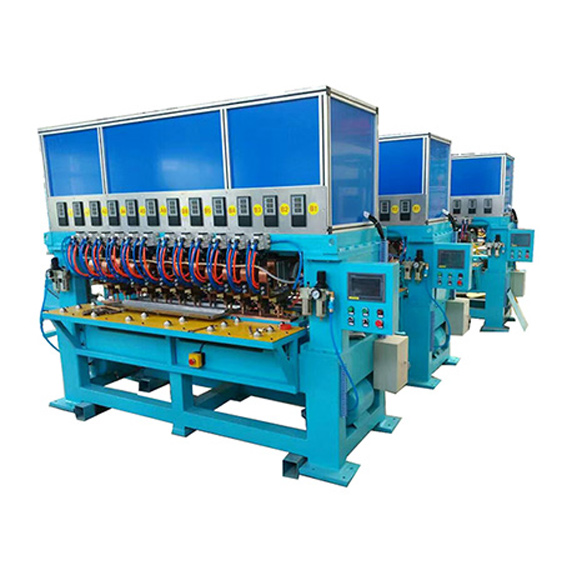 超市貨架加強(qiáng)筋多頭點(diǎn)焊機(jī)