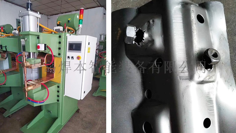 焊本螺母點焊機撕裂實驗